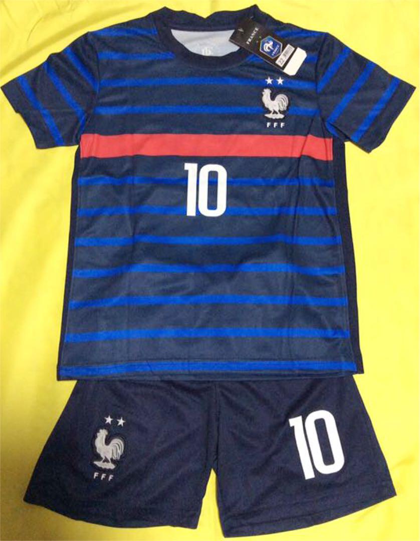 150cm フランス代表 ホーム ムバッペ 子供 サッカー ユニフォーム Recruitme Lk 150cm フランス代表 ホーム ムバッペ 子供 サッカー ユニフォーム Recruitme Lk