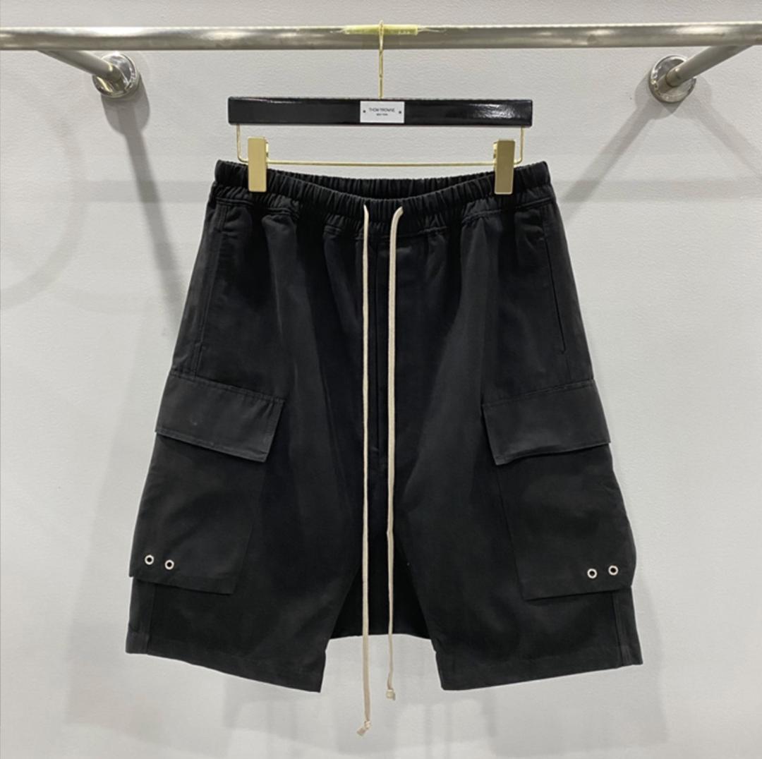 RickOwens リックオウエンス ショートパンツ カーゴパンツ 黒 37