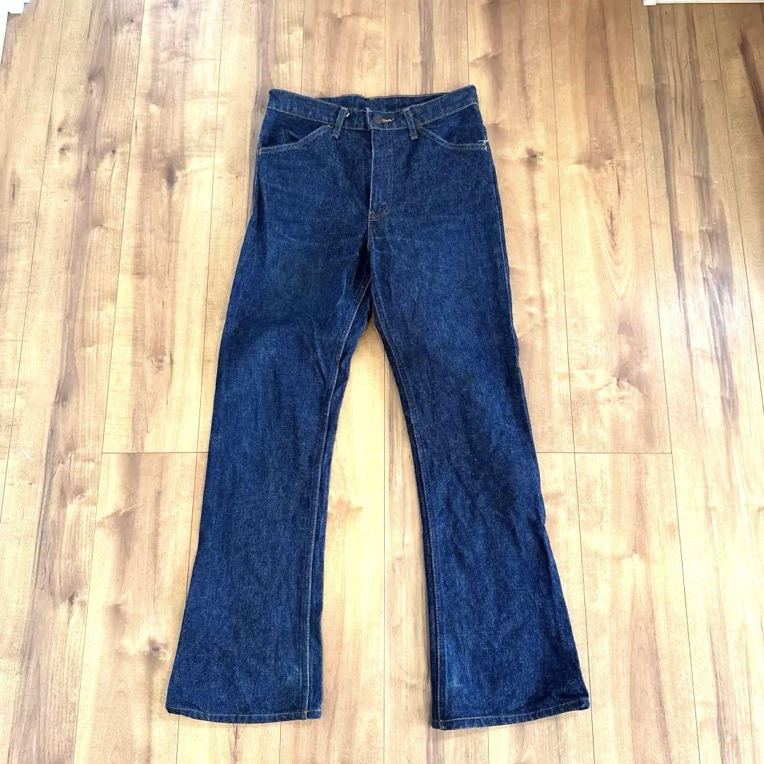 Levi's ダークブルー ブーツカット　オレンジタブ オレンジタブ❗️Levi's ダークブルーブーツカットデニム - メルカリ