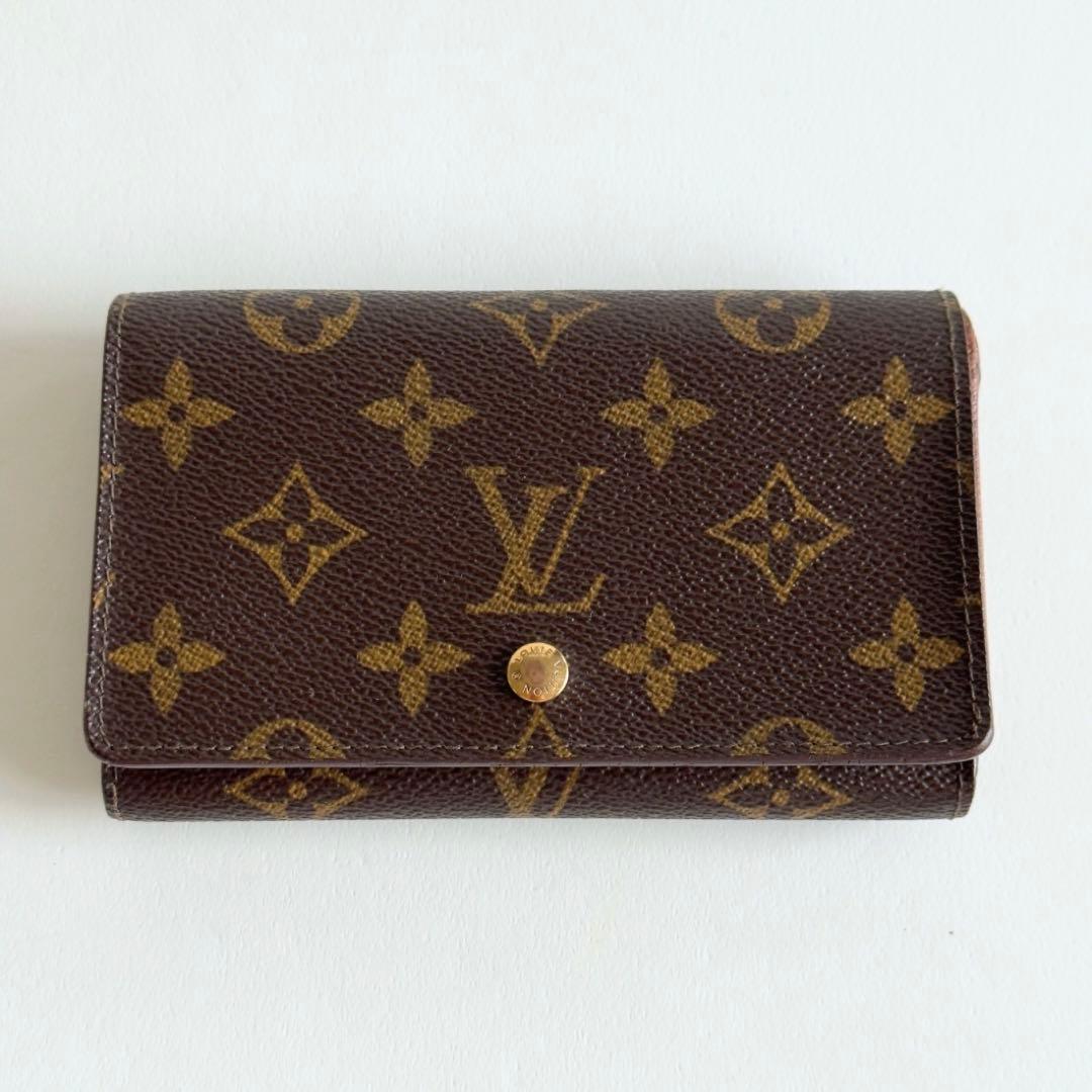 ポルトモネビエトレゾール二つ折り財布LOUIS VUITTON