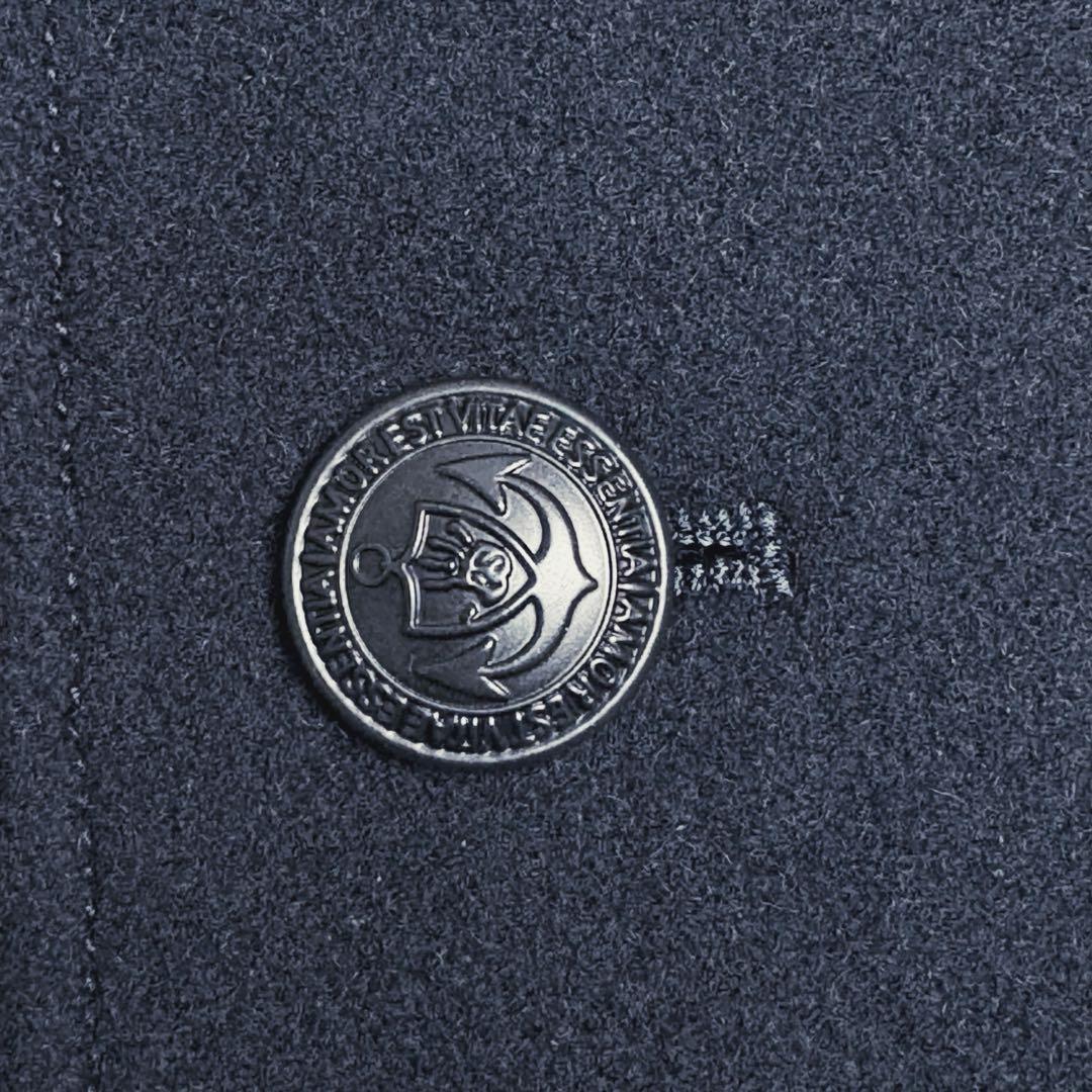 しつけ付 ポールスミス メルトンウールコート ビジネス ネイビー LL Paul Smith WWW_SHINETEETH_COM