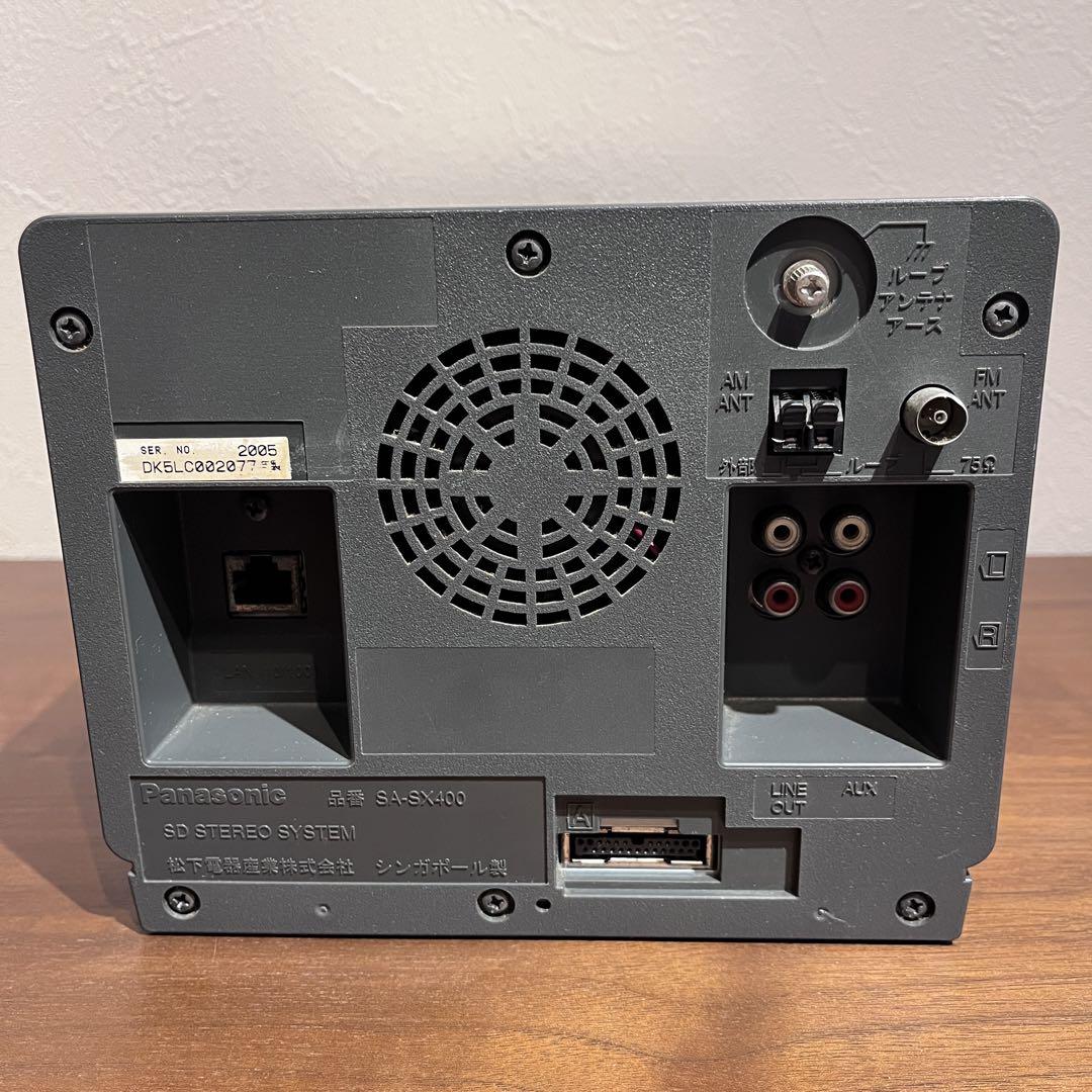 Panasonic ミニコンポ SA-SX400 CD再生のみ動作確認 - メルカリ