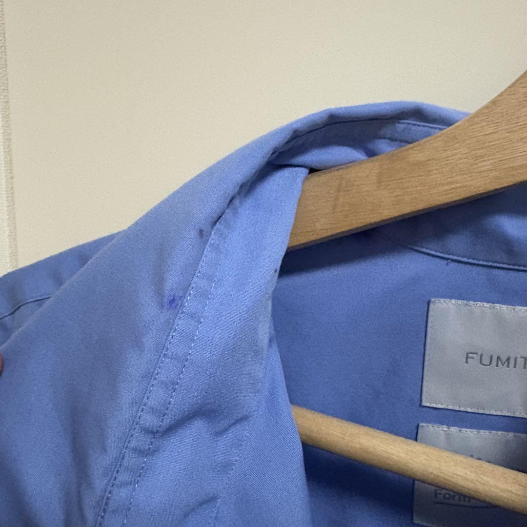fumito ganryu pleated shirt 3 美品 fumito ganryu pleated shirt 3 美品 - メルカリ