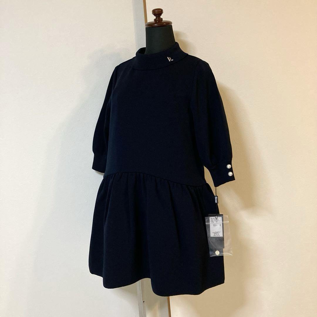 美品¥42,900タグ付き♡ Rene ペプラムニットプルオーバー 38 36