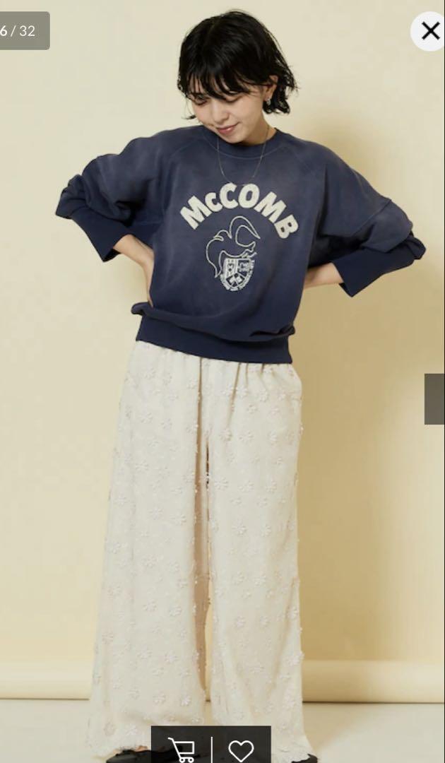 FREAK'S STORE Freadaフリーダ フェード加工プリントスウェット