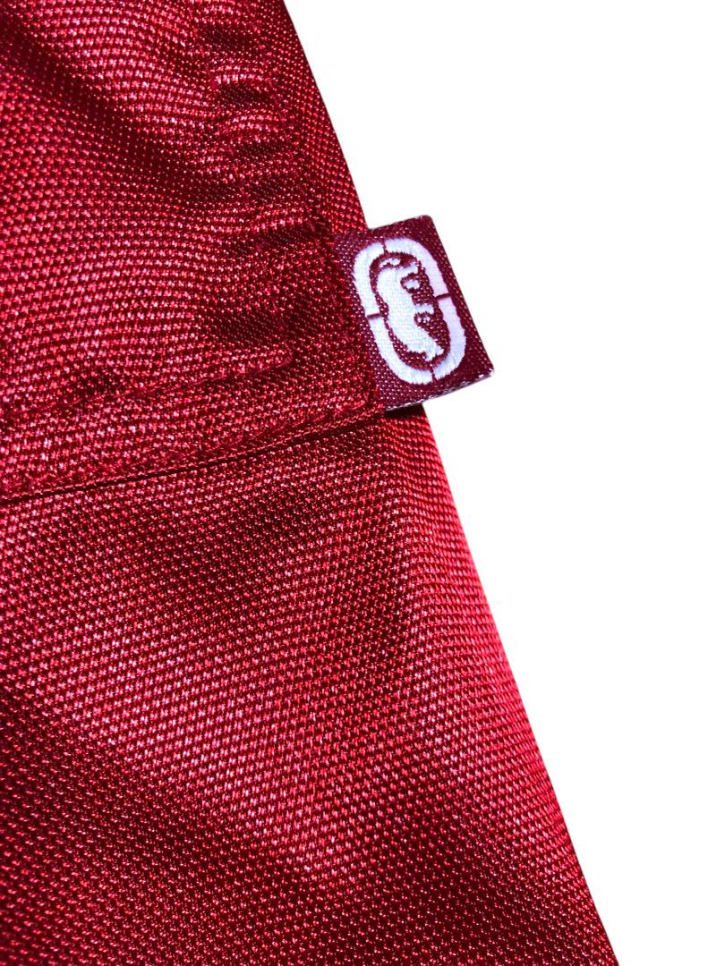 ECKO UNLTD ナイロンジャケット ビッグサイズ 赤 ロゴ XXL