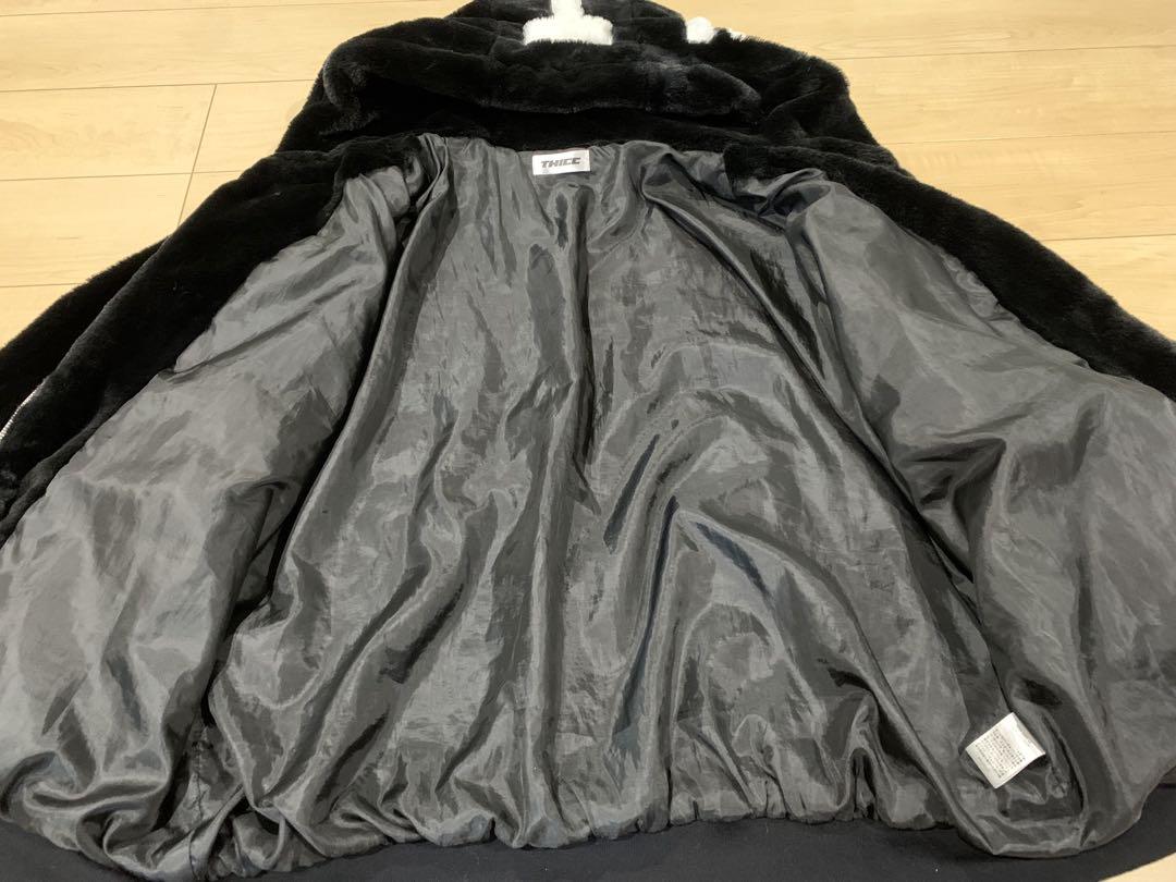 THICC ESSENTIALLY 蛍光ファーブルゾン 新品 THICC ESSENTIALLY 蛍光ファーブルゾン 新品