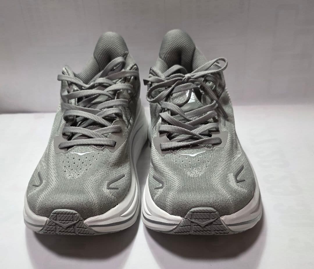 ホカ オネオネ　クリフトン10 27cm　グレー　靴幅レギュラー