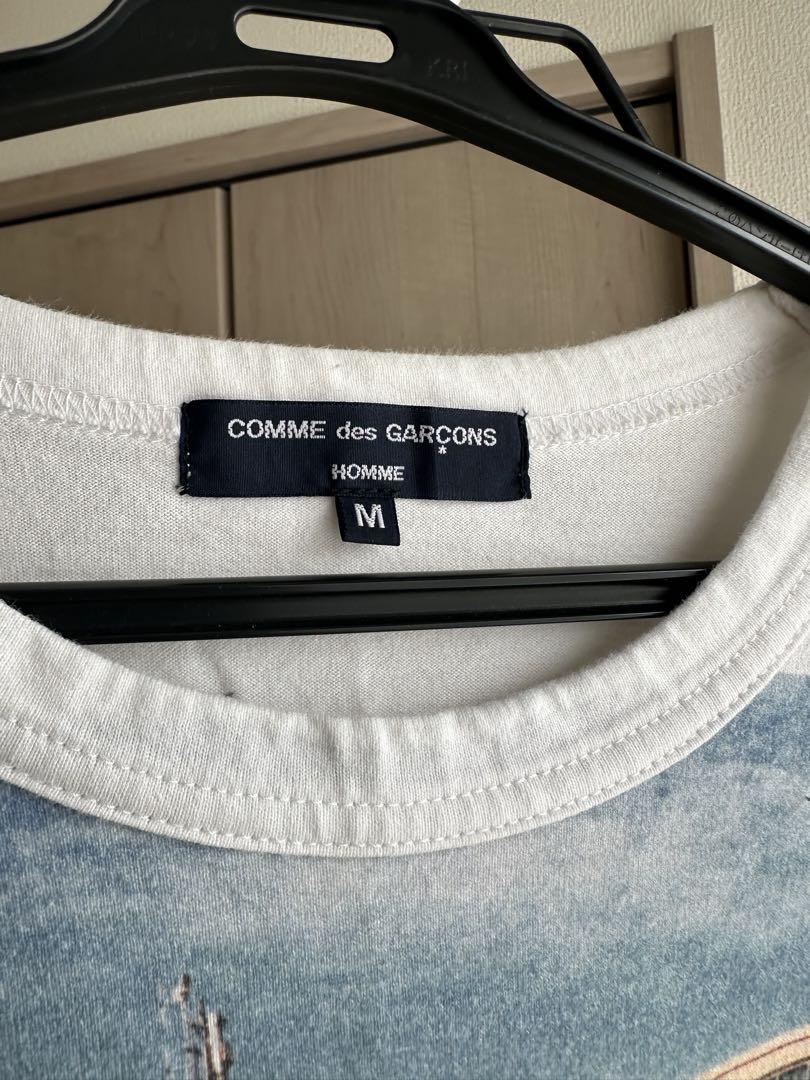 COMME des GARCONS HOMME写真プリント Tシャツ M