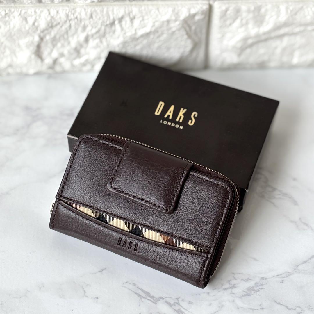 【新品、未使用】DAKS ダックス　コインケース&キーケース　牛革