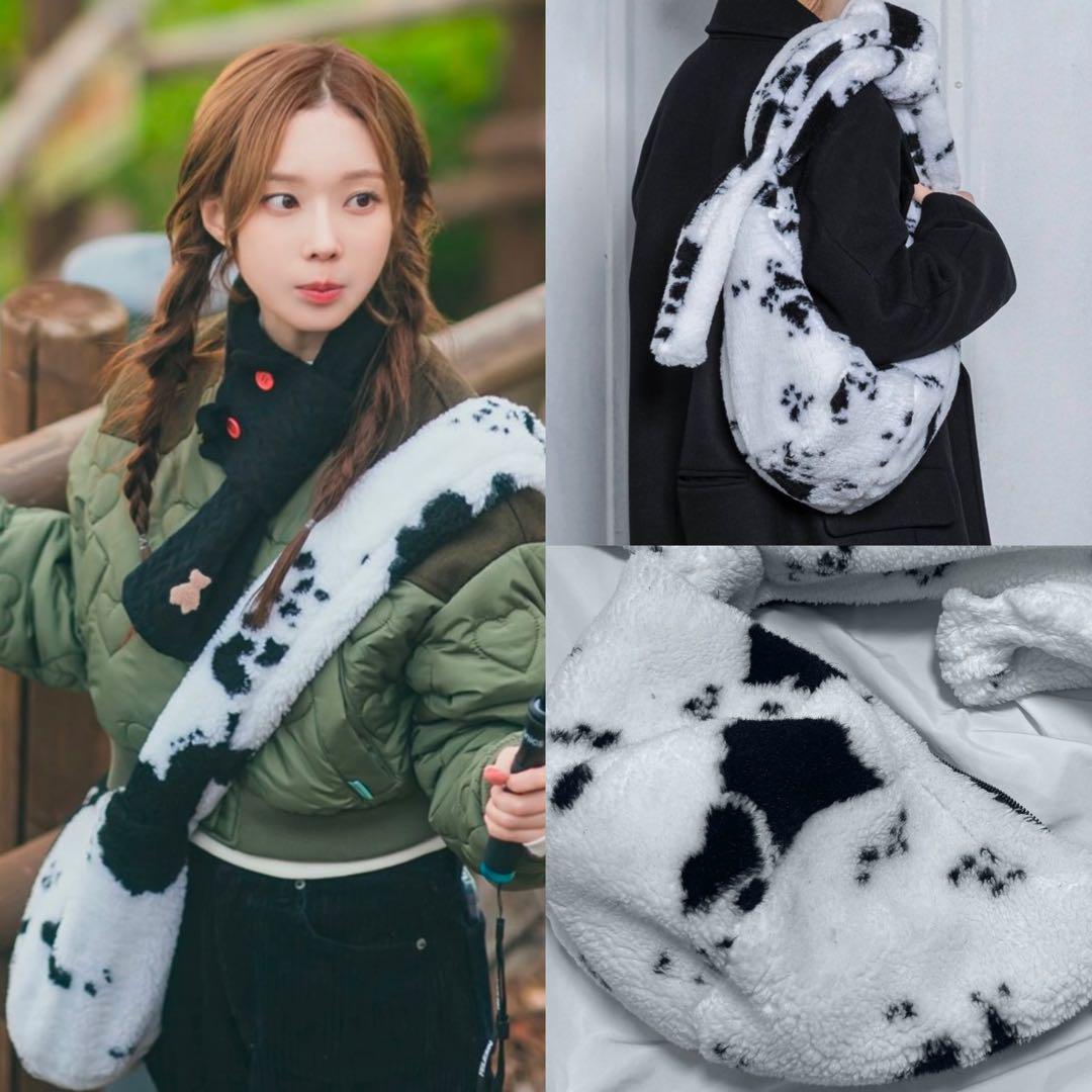 Tahiti Imports パウスカート 黒葉プリント フラダンス