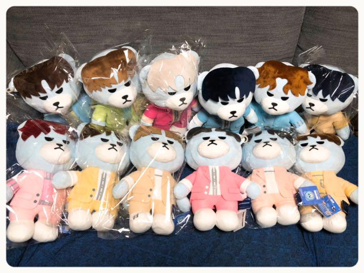 超歓迎された TREASURE KRUNK 12人セット ぬいぐるみ キャラクター