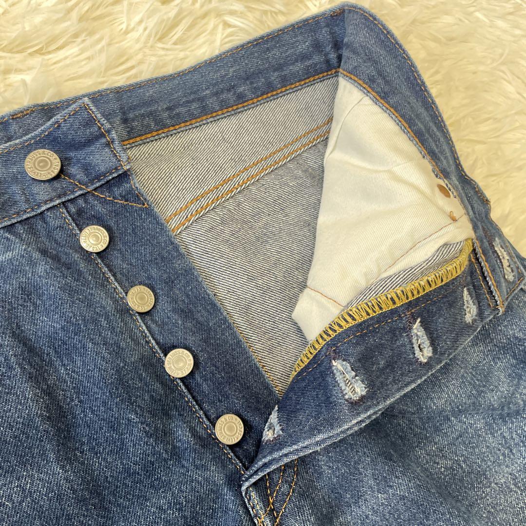 美品✨LEVI’S PREMIUM 501 32×32 インディゴ　黄金サイズ