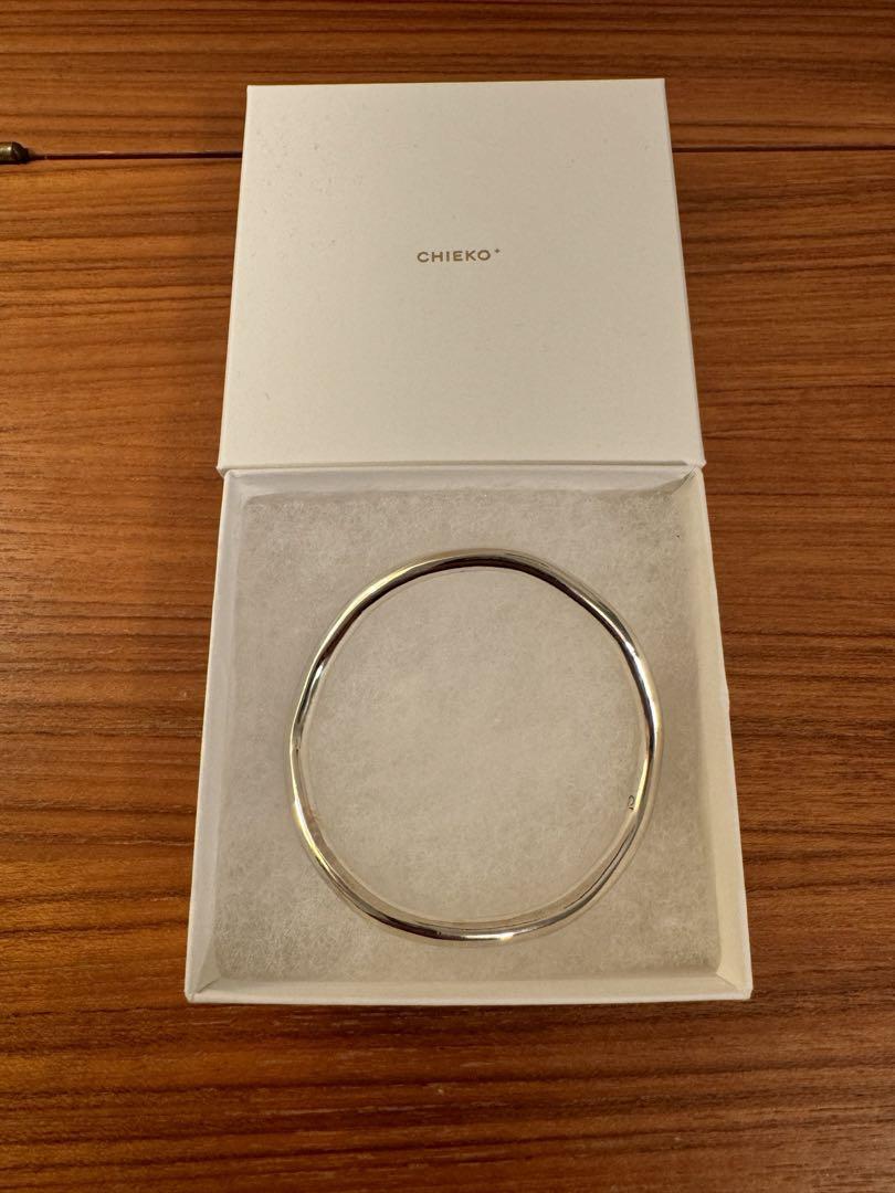 CHIEKO+  wave bangle  シルバー　ほぼ未使用