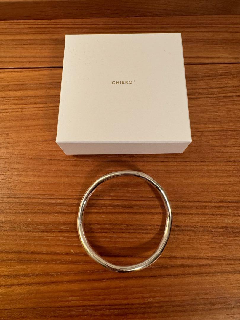 CHIEKO+  wave bangle  シルバー　ほぼ未使用