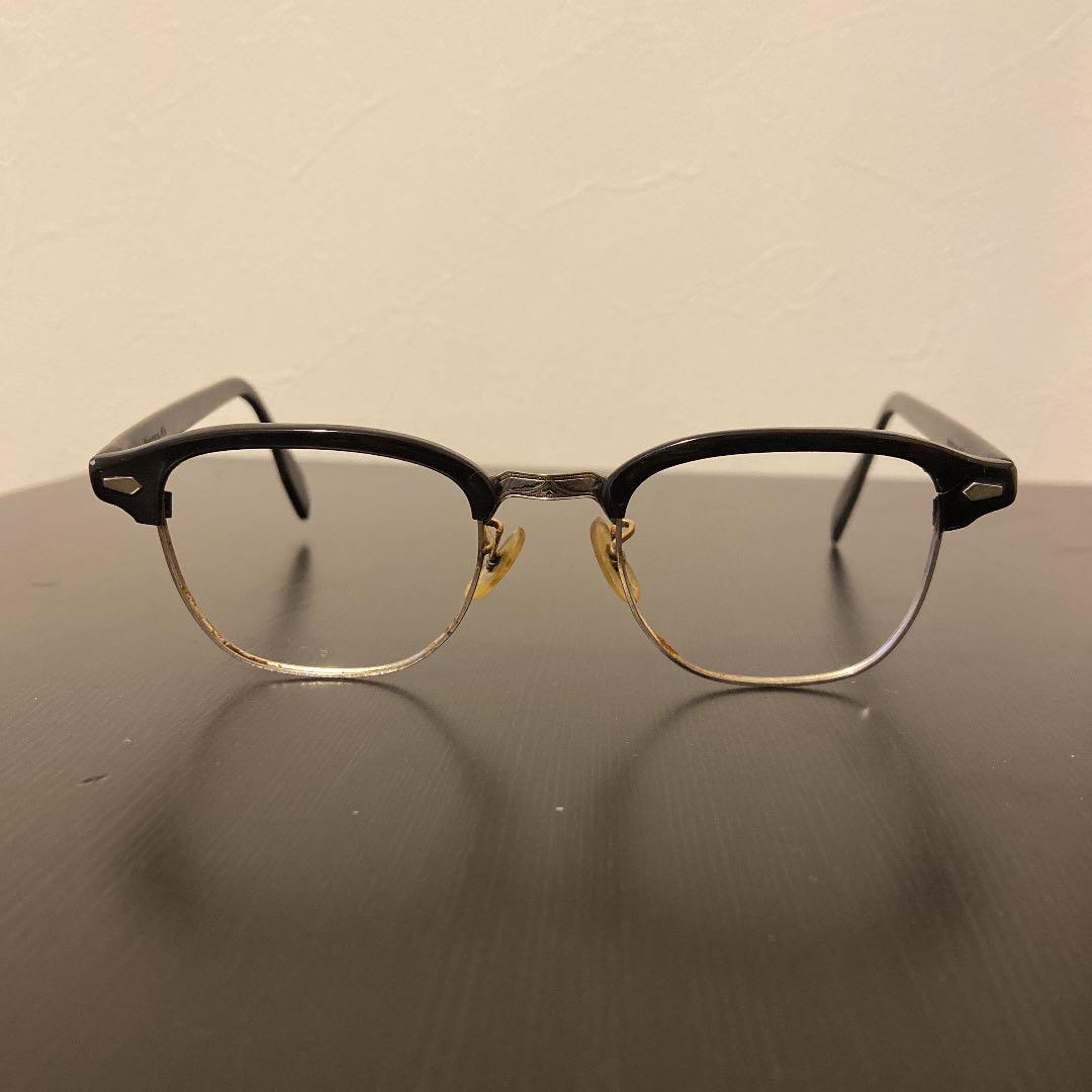 49 割引ブラウン系 通販激安 Universal Optical 46 22 ビンテージ サーモント サングラス メガネ 小物ブラウン系 Tonylittle Com