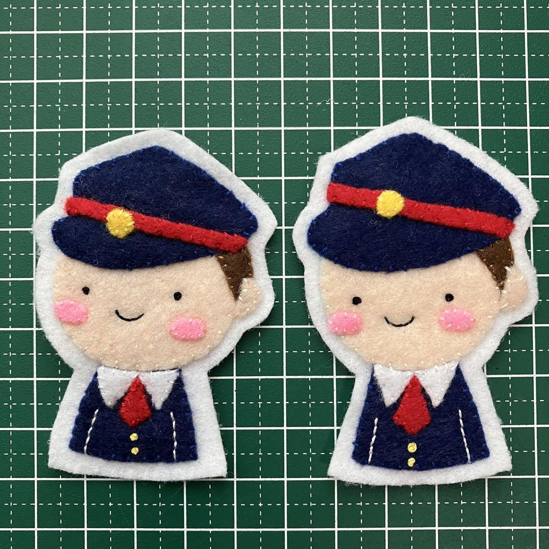 ハンドメイド フェルト ワッペン ゆみちゃん様