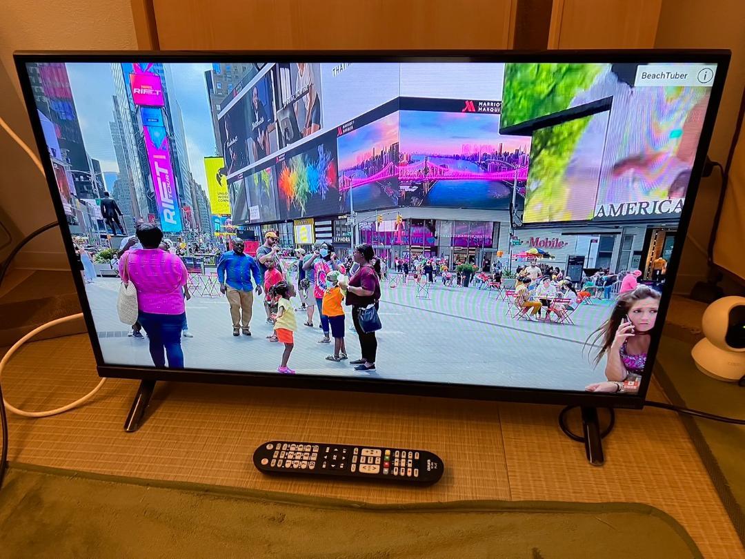 aiwa アイワ 32型 テレビ TV-32HB10W 2021年製 映り綺麗！