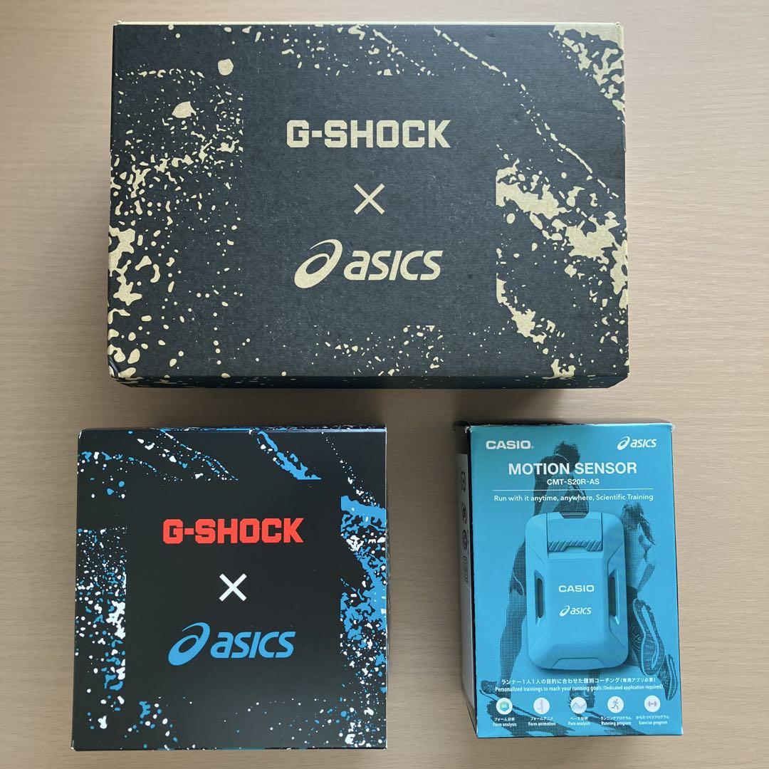 G-SHOCK × asics ウォッチ+モーションセンサーセット