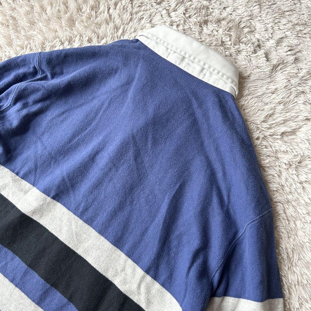 トップス \"90s polo sport\" L/S polo M blue