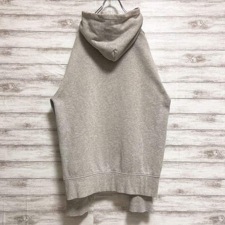 極希少品】ポロラルフローレン グレー パーカー ビッグポニー 刺繍 L