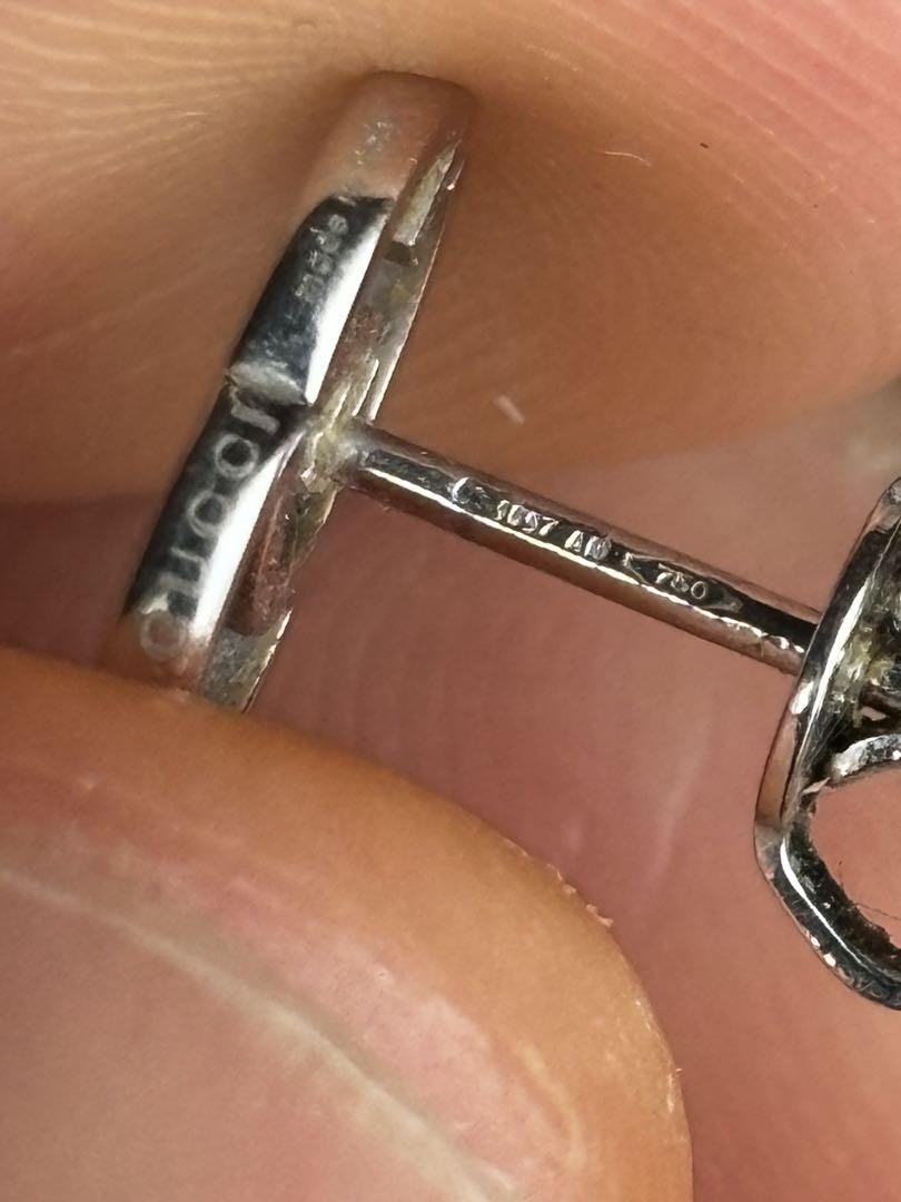 GUCCI ピアスシルバー18k