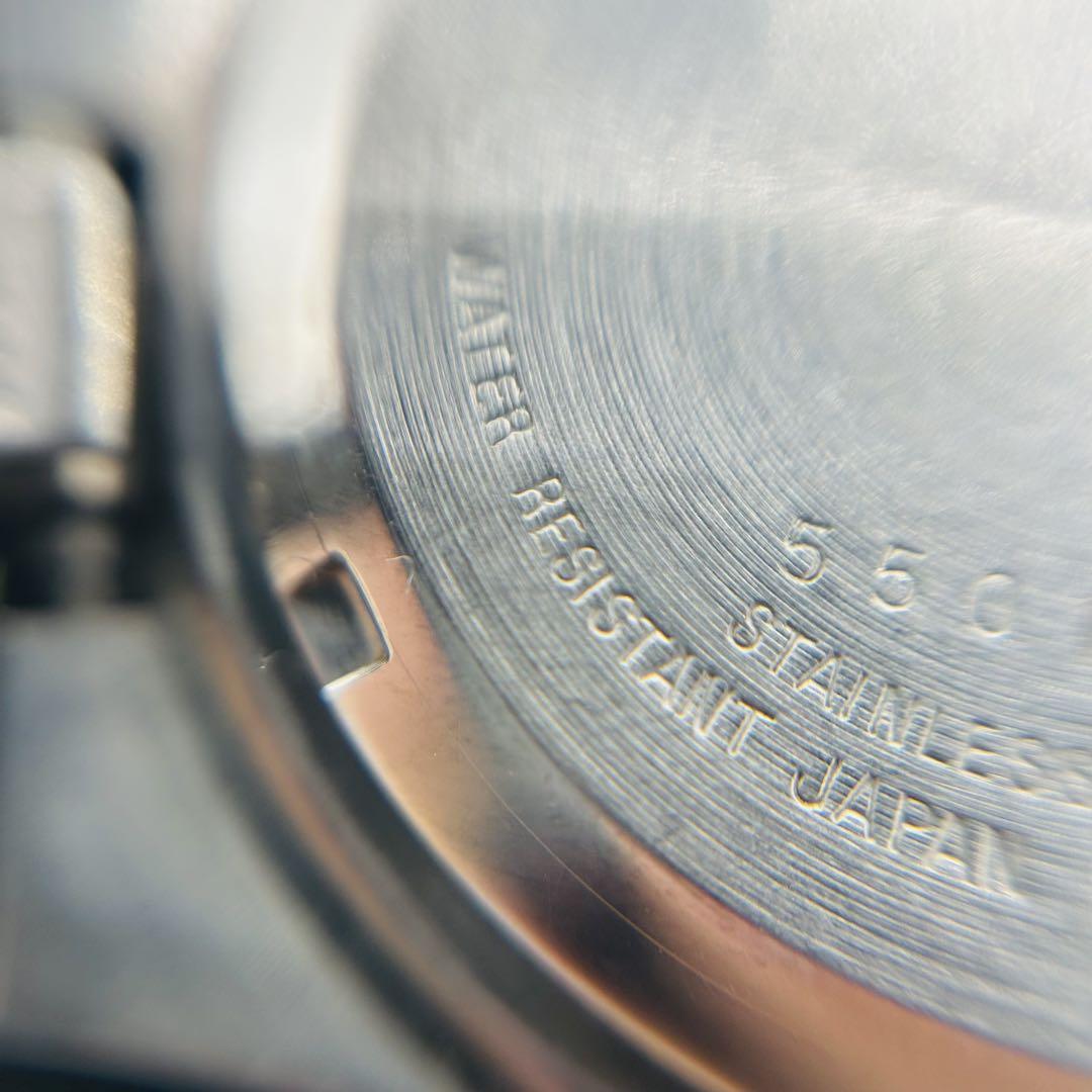 SEIKO 5 自動巻き時計 シルバー