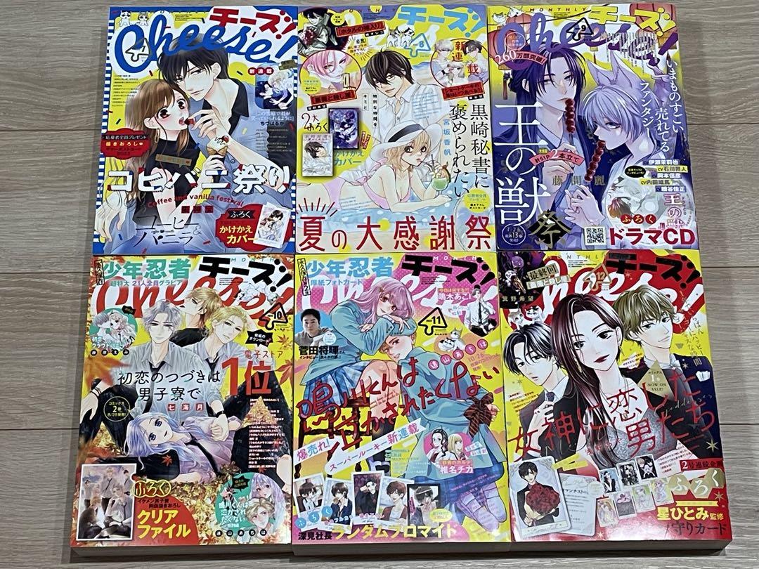 スーパーセール タイムセール 時間 チーズ！ 2023年1〜12月号 少女漫画