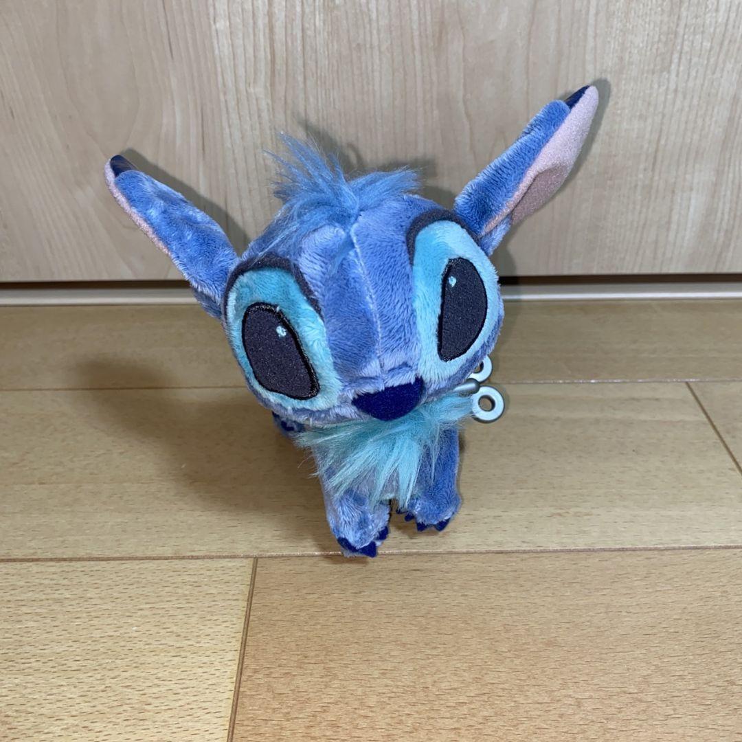 激レア品・スティッチゼンマイ仕掛けぬいぐるみ　スティッチよつんばいぬいぐるみ