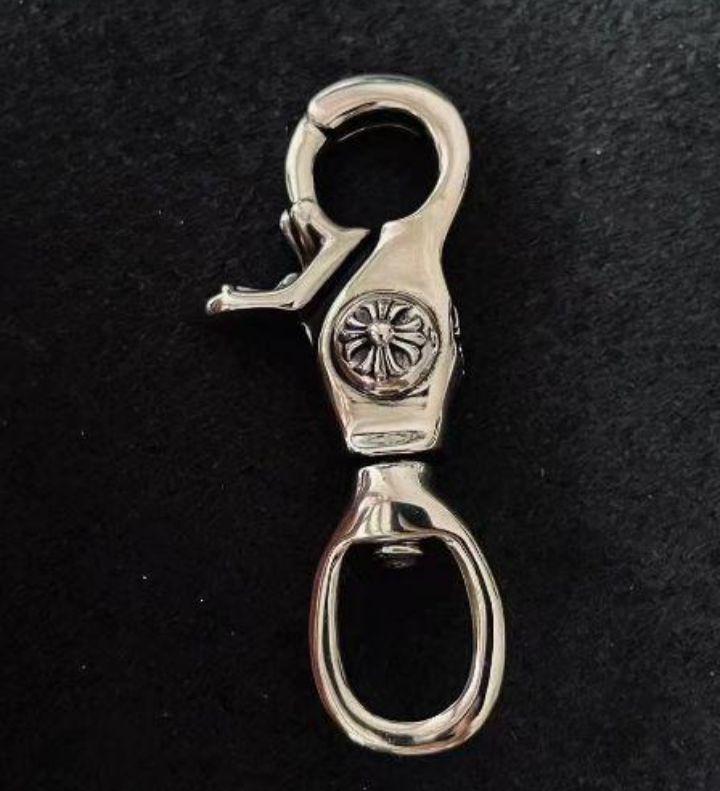◆数量限定◆シルバー 925 クロス ファンシー キーチェーン キーリング