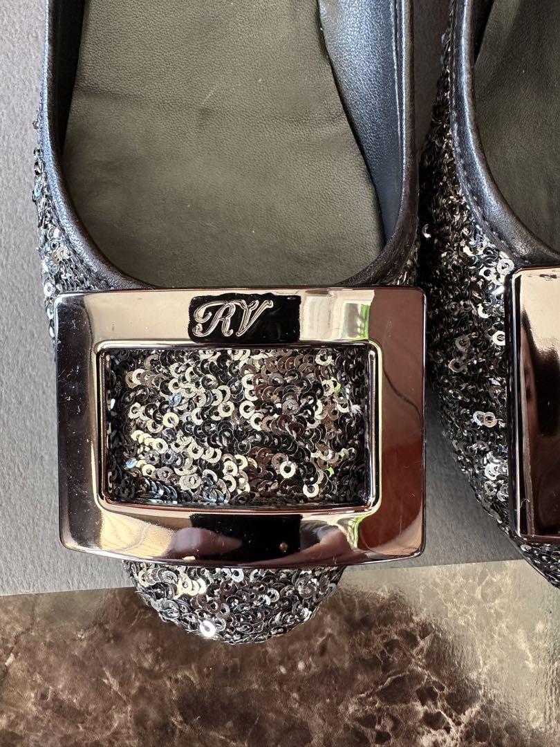 ROGER VIVIER ロジェヴィヴィエ パンプス スパンコール 37.5 ROGER VIVIER ロジェヴィヴィエ パンプス スパンコール 37.5