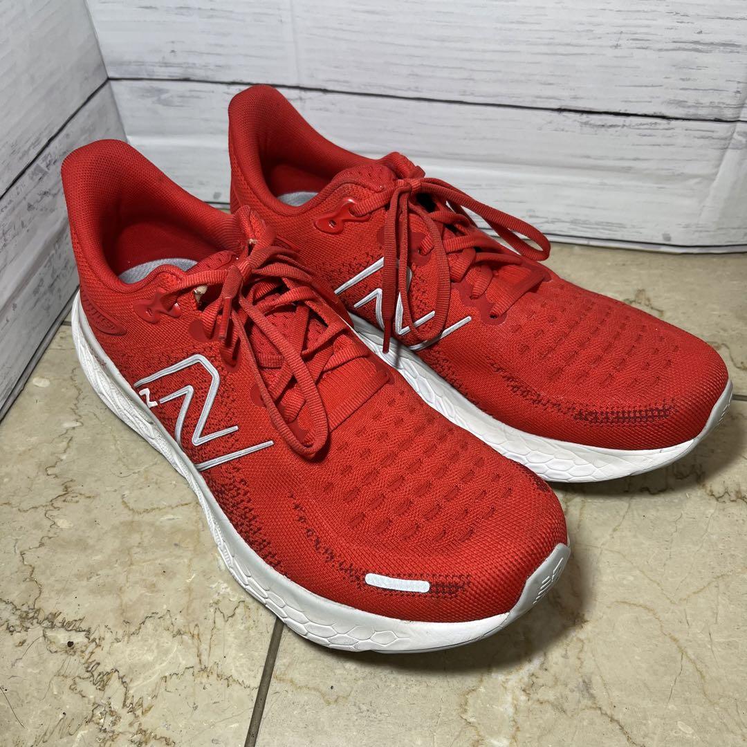 【美品】 ニューバランス Fresh Foam X 1080 v12 赤