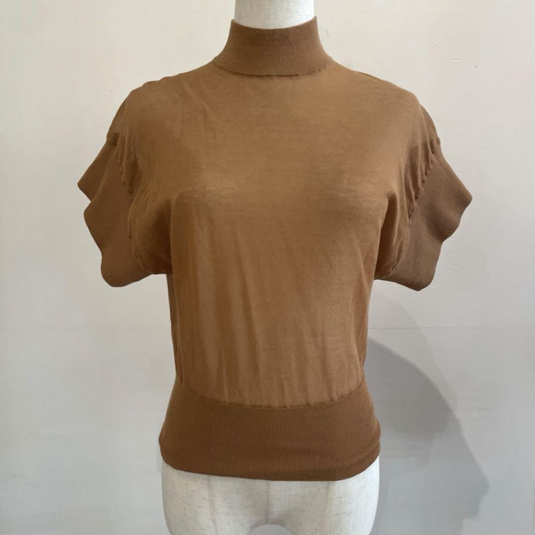 LOEFF ロエフ　トップス　ブラウン