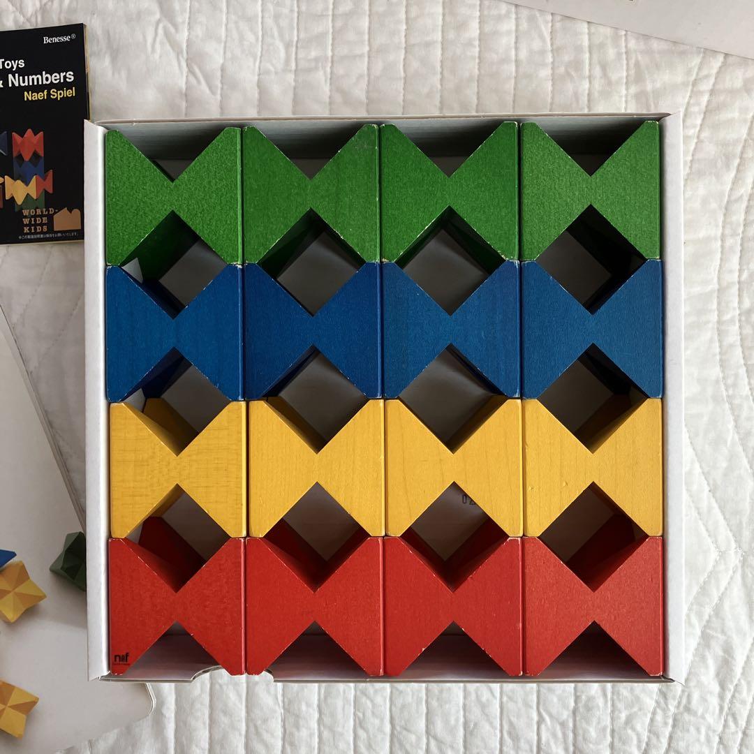 福袋安いいね半額ストア Naef-Spiel ブロックセット 知育玩具