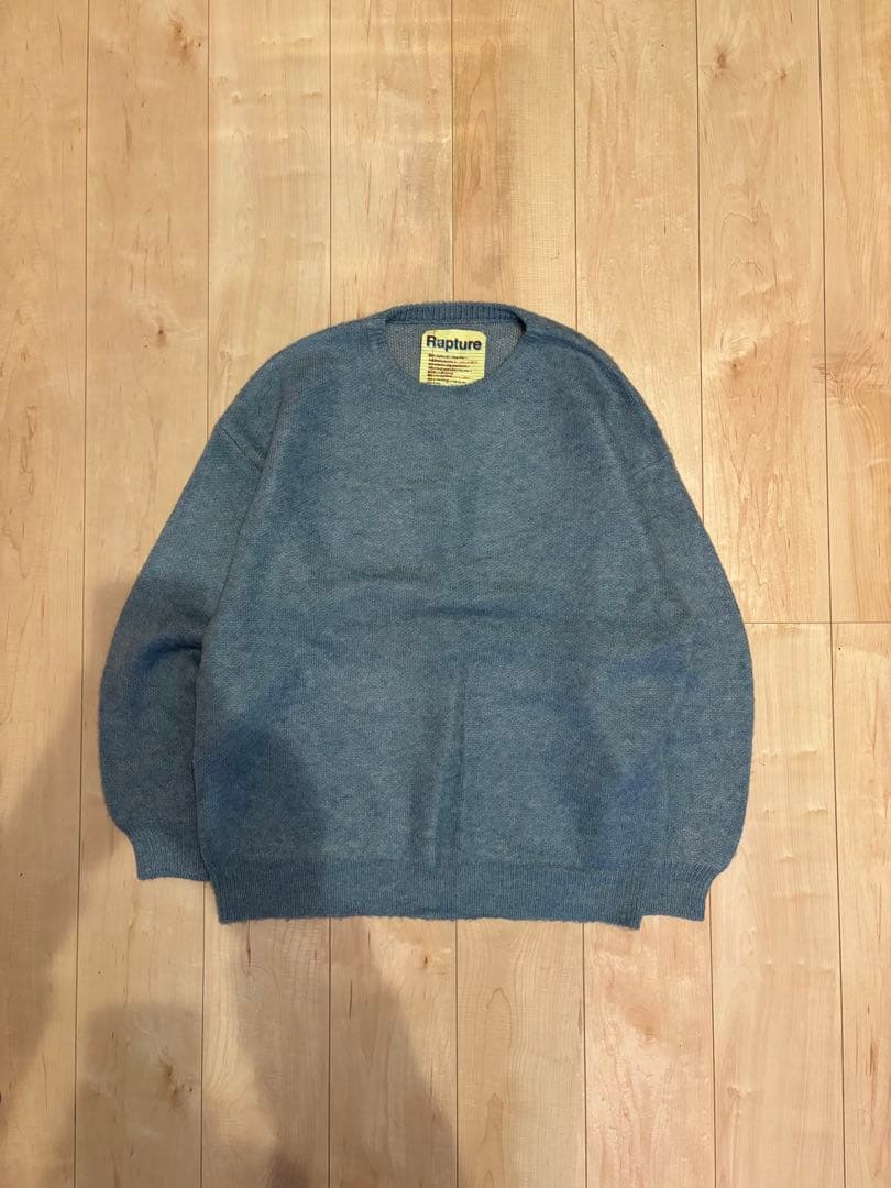 ライトブルー モヘアXL(LL)・BEAMS