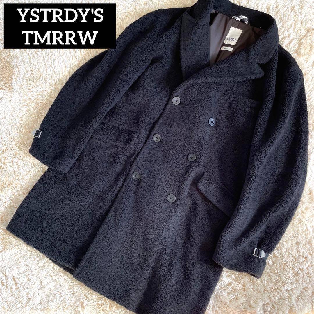 YSTRDY\'S TMRRW イエスタデイズトゥモロー ロングボアコート ダブル