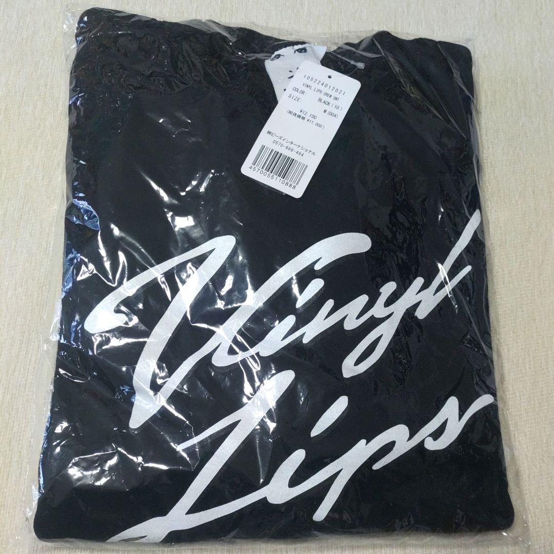 新品未開封 X-girl Vinyl Lips トレーナー オーバーサイズ M
