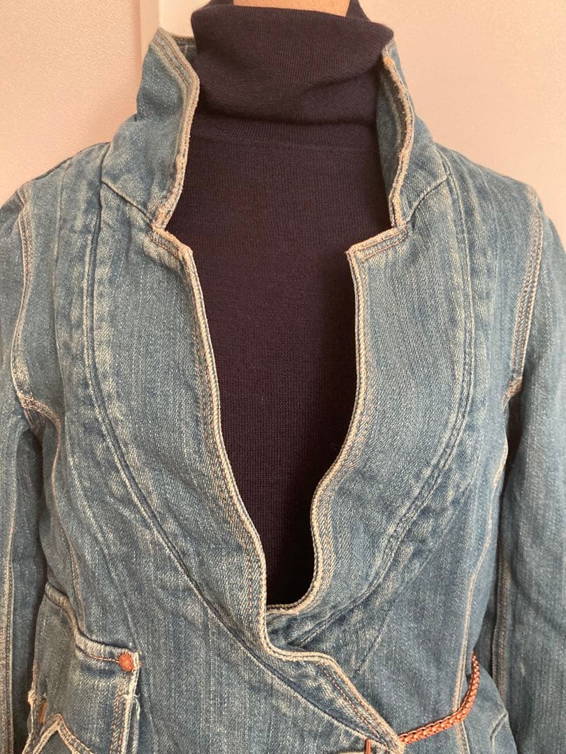 XS美品◆Levi's RED デニムジャケット ワープドコレクションマルジェラ XS美品◆Levi's RED デニムジャケット ワープドコレクションマルジェラ