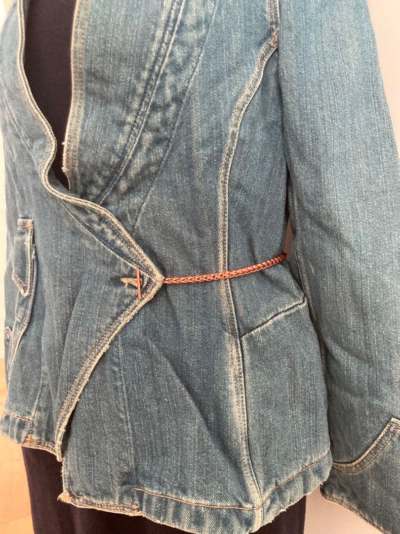 XS美品◆Levi's RED デニムジャケット ワープドコレクションマルジェラ XS美品◆Levi's RED デニムジャケット ワープドコレクションマルジェラ