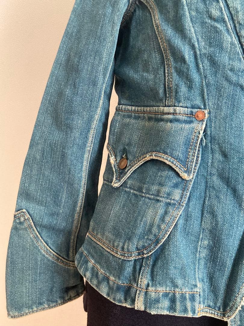 XS美品◆Levi's RED デニムジャケット ワープドコレクションマルジェラ XS美品◆Levi's RED デニムジャケット ワープドコレクションマルジェラ