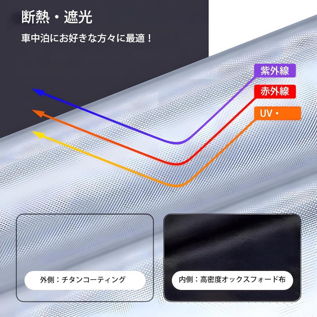 トヨタ ランドクルーザー サンシェード 250系 全面 フルセット 日除け
