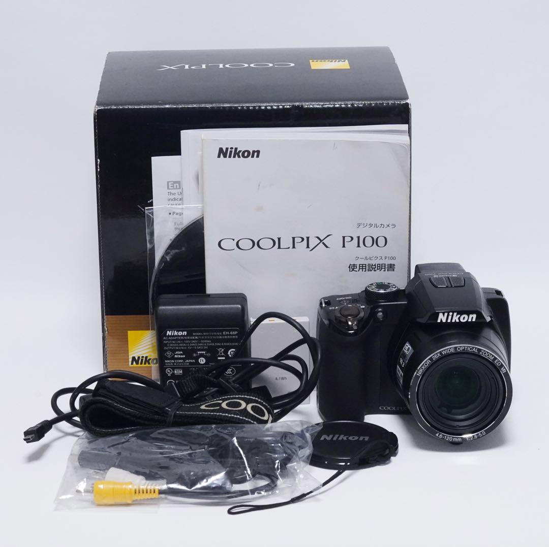 極美品 Nikon COOLPIX P100 高倍率ズーム カメラ