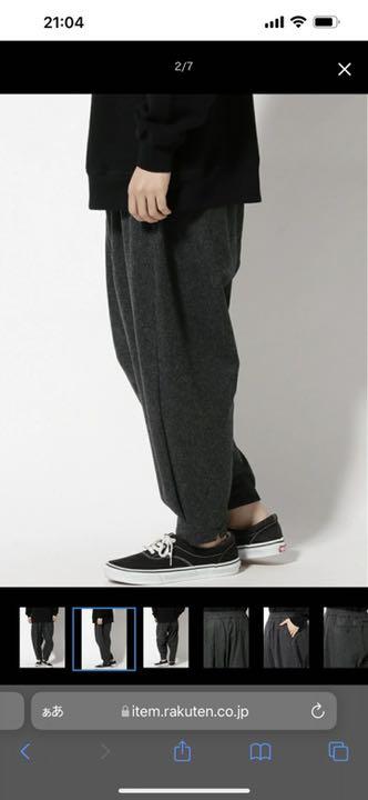 HOT好評 WOOL SOLID PIEROT PANTS PZQ76-m69322287991 お買い得