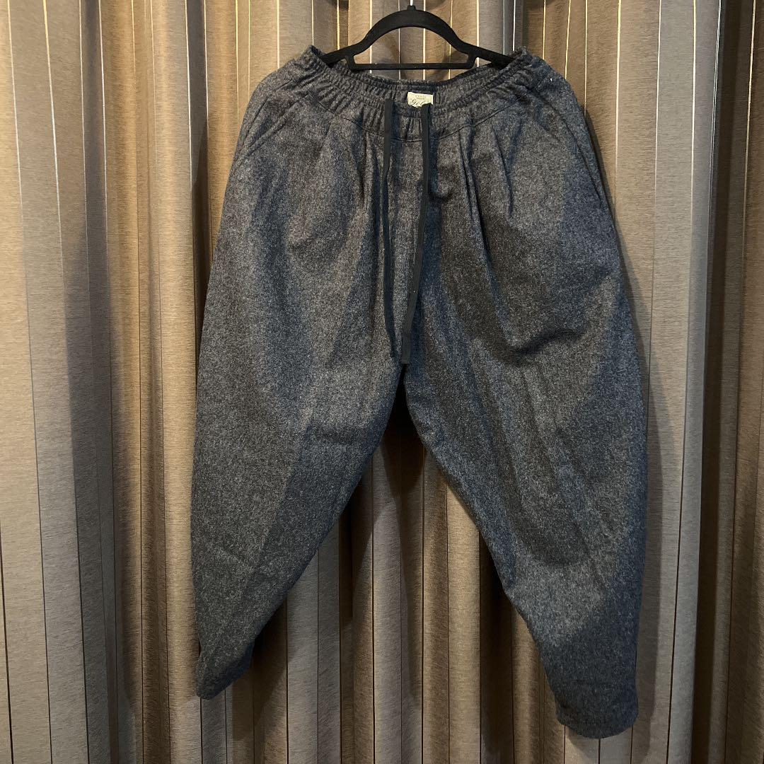HOT好評 WOOL SOLID PIEROT PANTS PZQ76-m69322287991 お買い得