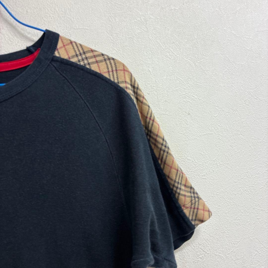 BURBERRY 黒 Tシャツ Lサイズ　◎29