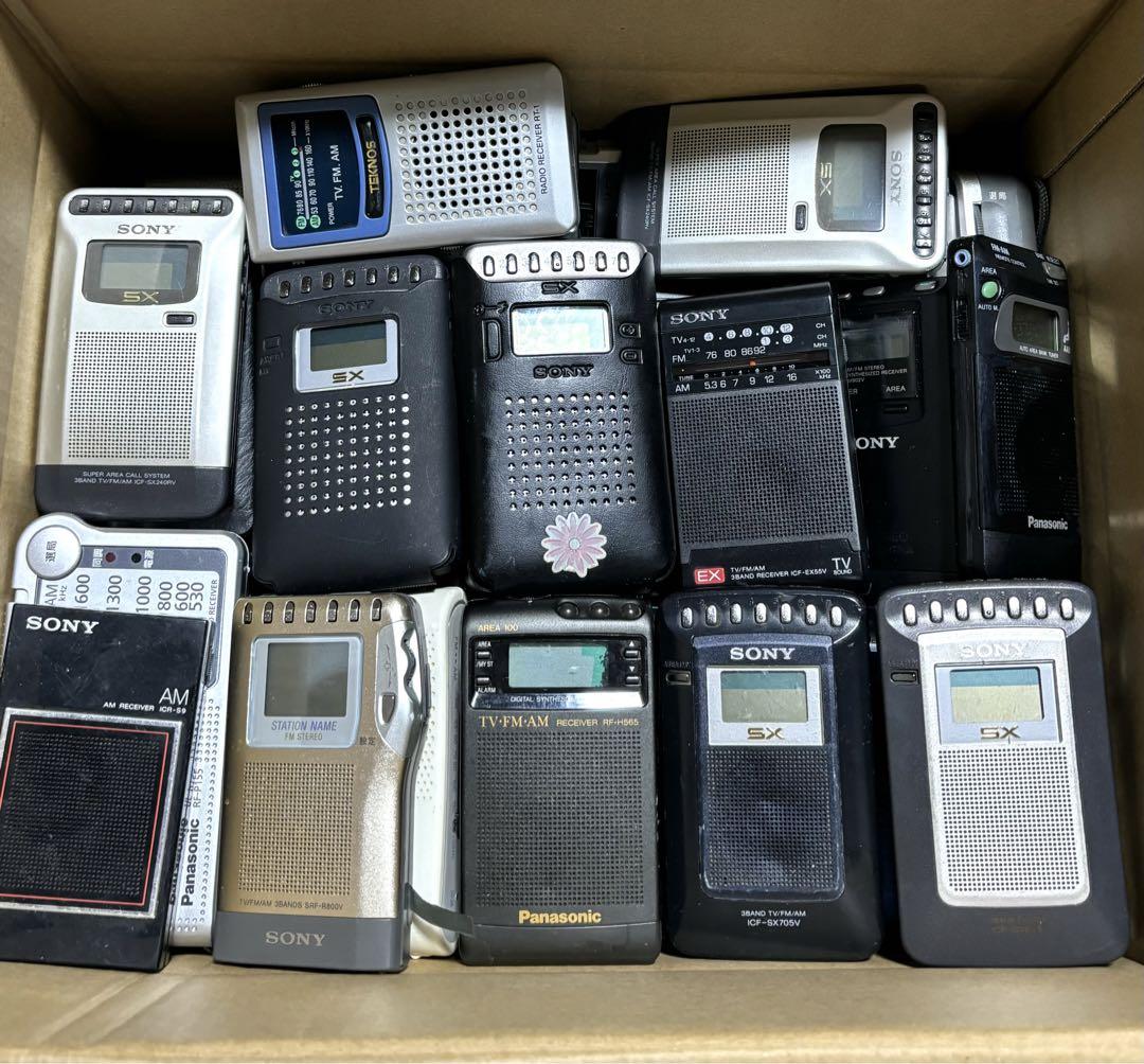 ポケットラジオ ジャンク品 50台以上まとめセット