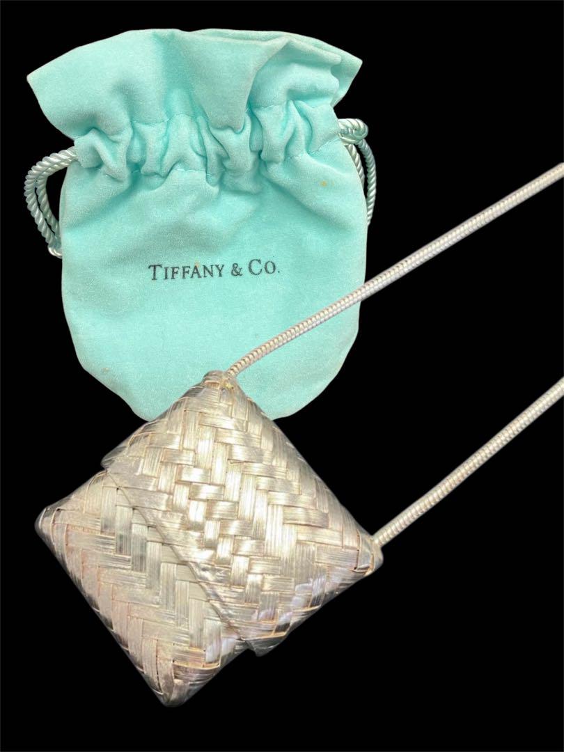 ぽもひめ 様Tiffany ティファニー　ネックレス　メッシュ　バッグモチーフ