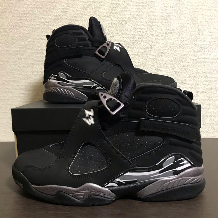 通販生活 ファッション AIR NIKE JORDAN Black Chrome 8 シューズ(男性用)