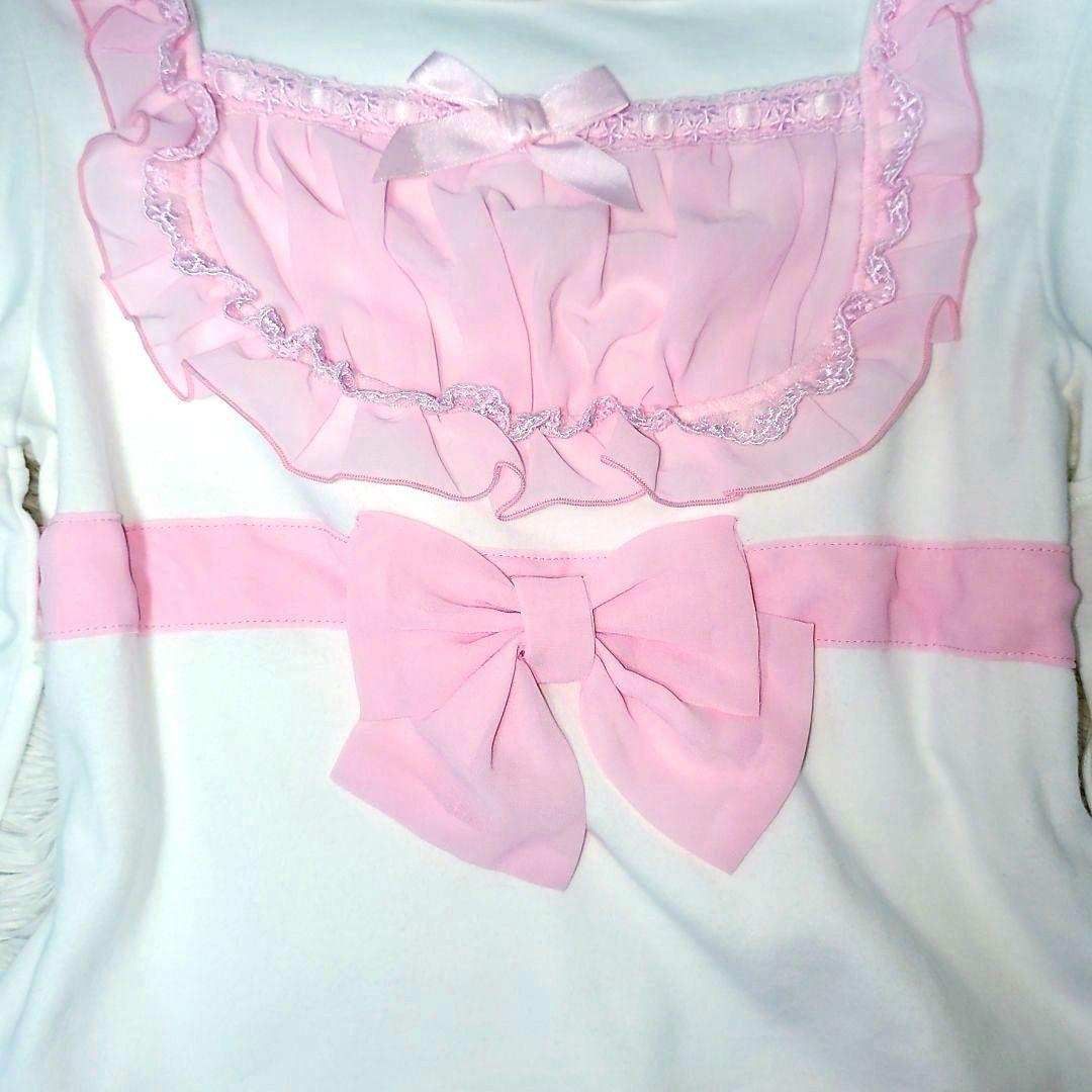旧タグ Angelic Pretty シフォン リボン トップス カットソー