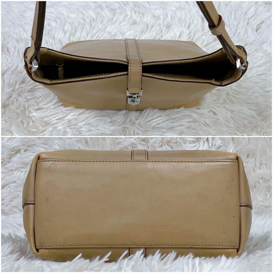 GUCCI ワンショルダー ジャッキー ハーフムーン レザー スエード